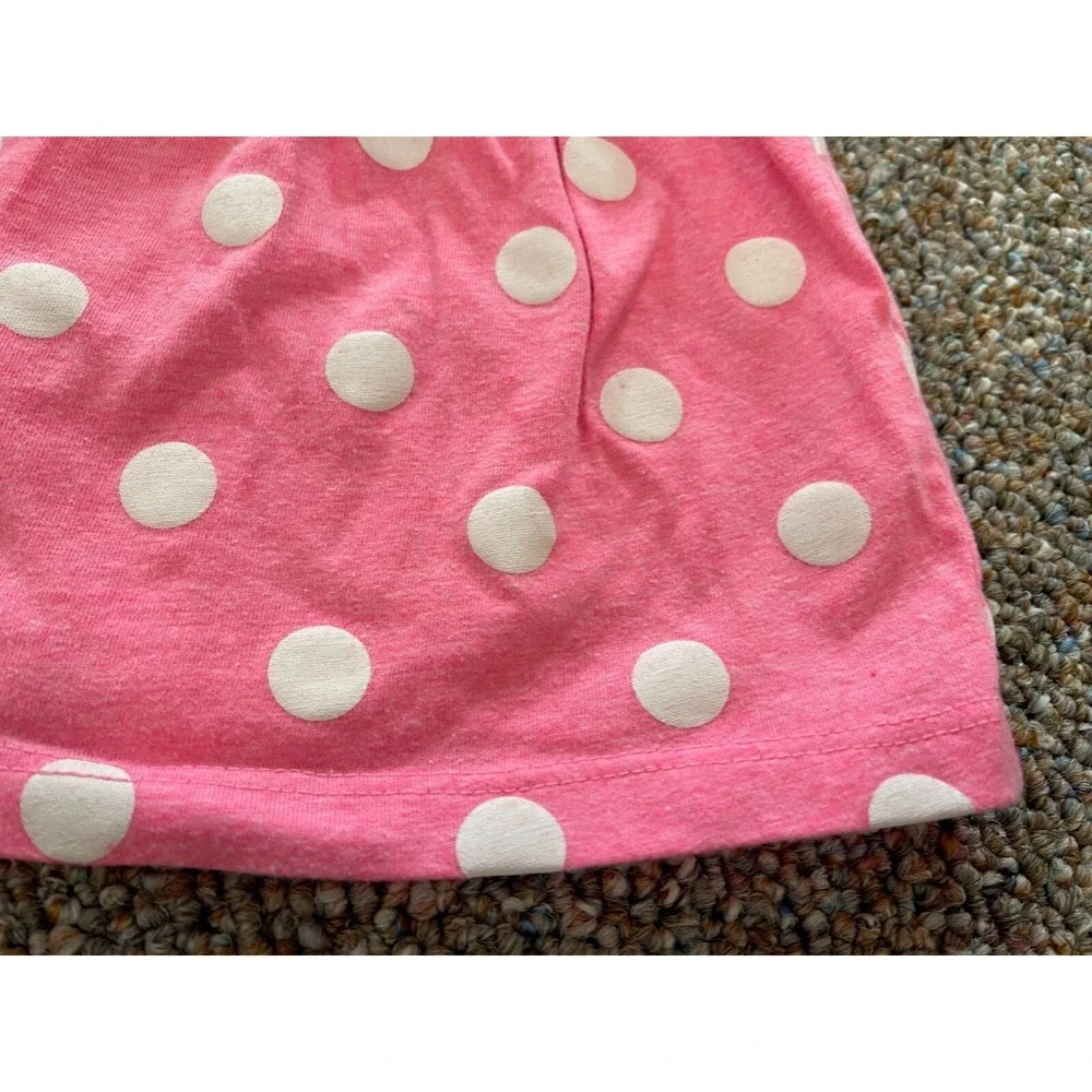 Carter's Pink & White Polkadot Sleeveless Girls Top 6M